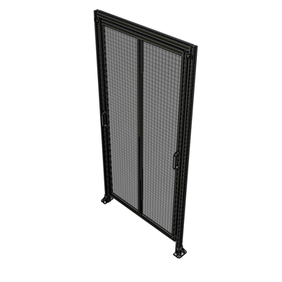 E6-2400-1200-0150-GYMTA GUARDING PANEL 2400MM TALL X 1200MM WIDE 1'' MESH