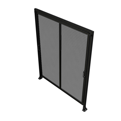 E6-2400-1900-0150-GYMTA GUARDING PANEL 2400MM TALL X 1900MM WIDE 1'' MESH