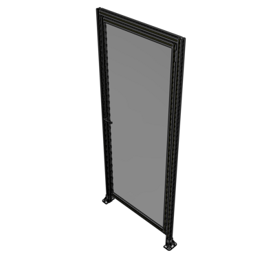 G2-2400-1020-0150-EYPTA GUARDING PANEL 2400MM TALL X 1020MM WIDE 1/4'' POLYCARBONATE