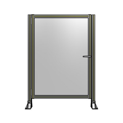 GUARDING PANEL 1400MM TALL X 1000MM WIDE 1/4&#39;&#39; POLYCARBONATE