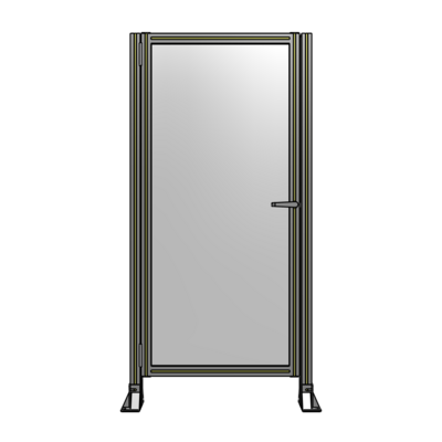 GUARDING PANEL 1700MM TALL X 820MM WIDE 1/4&#39;&#39; POLYCARBONATE
