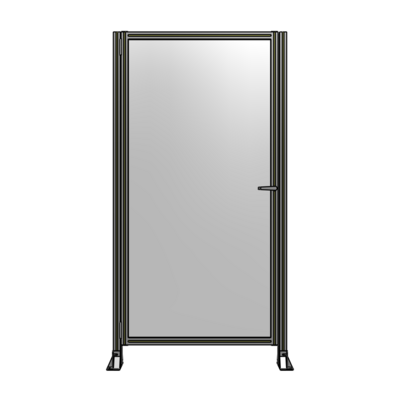 HINGE ON LEFT ROBUST FRAME