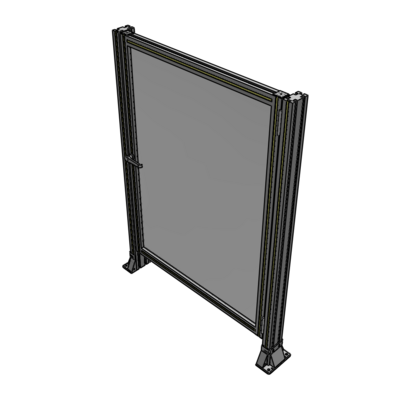 G6-1400-1020-0150-EYPTK GUARDING PANEL 1400MM TALL X 1020MM WIDE 1/4'' POLYCARBONATE