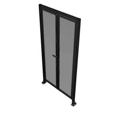 J1-2400-1200-0150-TYPTK GUARDING PANEL 2400MM TALL X 1200MM WIDE 1/4'' POLYCARBONATE
