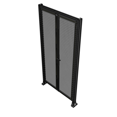 J3-2400-1200-0150-UYMTA GUARDING PANEL 2400MM TALL X 1200MM WIDE 1" MESH