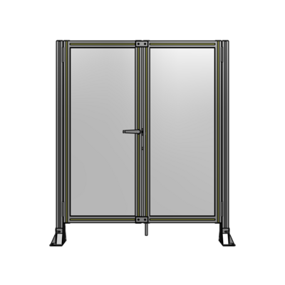 GUARDING PANEL 1400MM TALL X 1200MM WIDE 1/4&#39;&#39; POLYCARBONATE