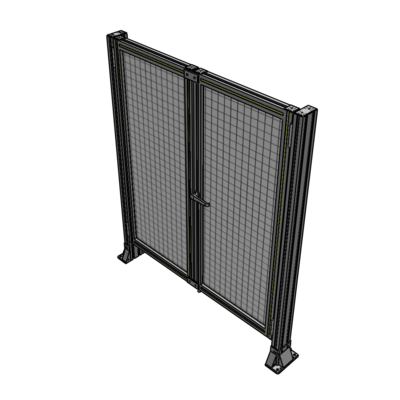 J4-1400-1200-0150-UYMTA GUARDING PANEL 1400MM TALL X 1200MM WIDE 1" MESH