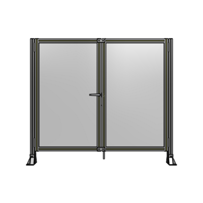 GUARDING PANEL 1400MM TALL X 1600MM WIDE 1/4&#39;&#39; POLYCARBONATE