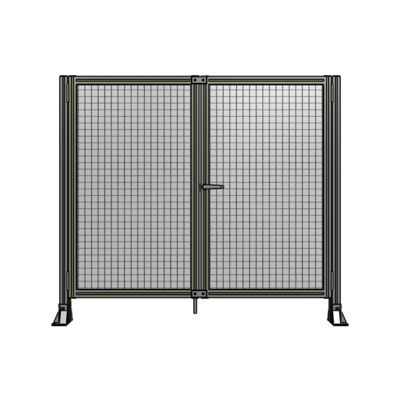 GUARDING PANEL 1400MM TALL X 1600MM WIDE 1&quot; MESH