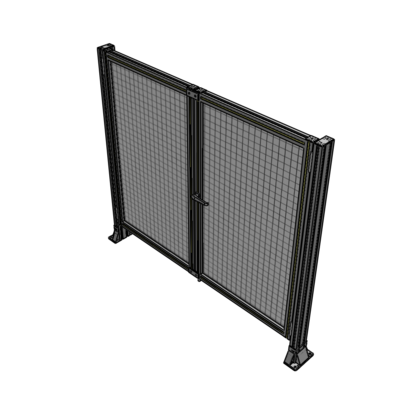 J4-1400-1600-0150-UYMTK GUARDING PANEL 1400MM TALL X 1600MM WIDE 1" MESH