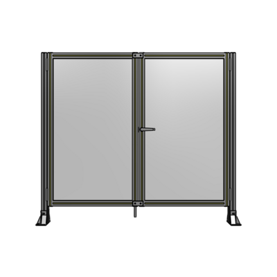 GUARDING PANEL 1400MM TALL X 1600MM WIDE 1/4&#39;&#39; POLYCARBONATE