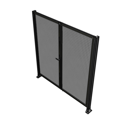J4-2135-2000-0150-TYMTK GUARDING PANEL 2135MM TALL X 2000MM WIDE 1" MESH