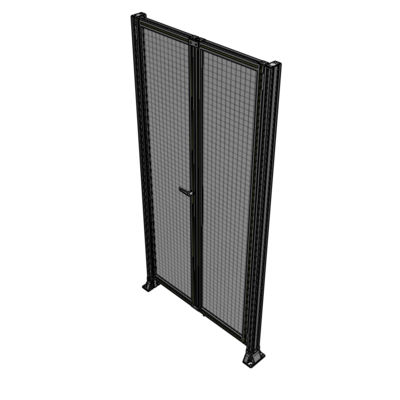 J4-2400-1200-0150-TYMTA GUARDING PANEL 2400MM TALL X 1200MM WIDE 1" MESH