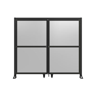 DOUBLE PANEL DOORS ROBUST FRAME WITH HEADER