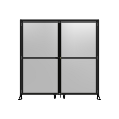 DOUBLE PANEL DOORS ROBUST FRAME WITH HEADER