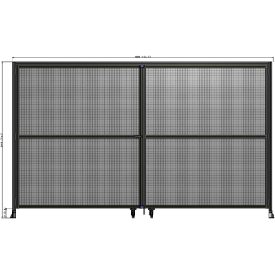 J7-2400-4000-0150-TYMTA GUARDING PANEL 2400MM TALL X 4000MM WIDE 1" MESH