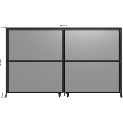 J7-2400-4000-0150-TYPTK GUARDING PANEL 2400MM TALL X 4000MM WIDE 1/4'' POLYCARBONATE