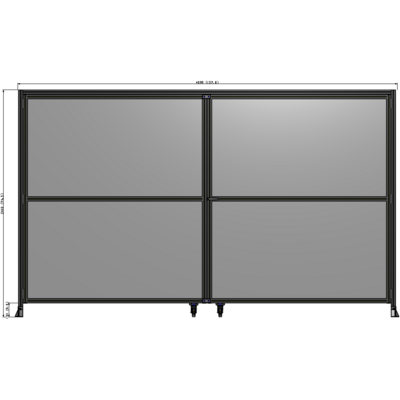 J7-2400-4000-0150-UYPTK GUARDING PANEL 2400MM TALL X 4000MM WIDE 1/4'' POLYCARBONATE