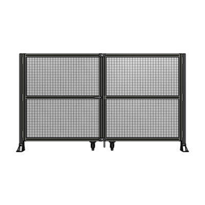 DOUBLE PANEL, DOUBLE DOORS ROBUST FRAME