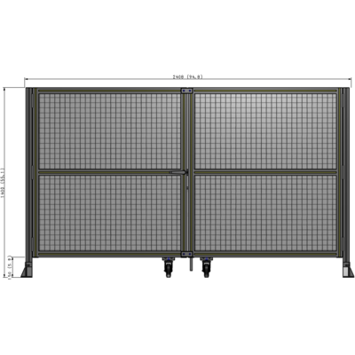 J8-1400-2400-0150-TYMTK GUARDING PANEL 1400MM TALL X 2400MM WIDE 1" MESH