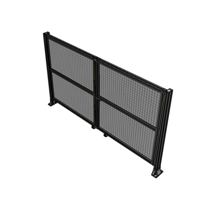 J8-1400-2400-0150-UYMTK GUARDING PANEL 1400MM TALL X 2400MM WIDE 1" MESH
