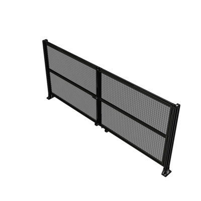 J8-1400-3200-0150-TYMTA GUARDING PANEL 1400MM TALL X 3200MM WIDE 1" MESH
