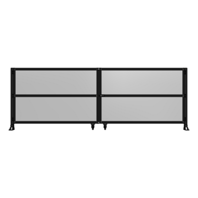 GUARDING PANEL 1400MM TALL X 4000MM WIDE 1/4&#39;&#39; POLYCARBONATE