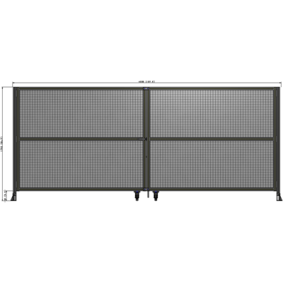 J8-1700-4000-0150-TYMTK GUARDING PANEL 1700MM TALL X 4000MM WIDE 1" MESH