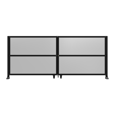 GUARDING PANEL 1700MM TALL X 4000MM WIDE 1/4&#39;&#39; POLYCARBONATE