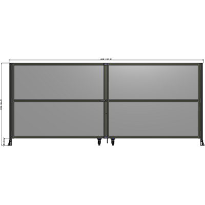 J8-1700-4000-0150-TYPTK GUARDING PANEL 1700MM TALL X 4000MM WIDE 1/4'' POLYCARBONATE