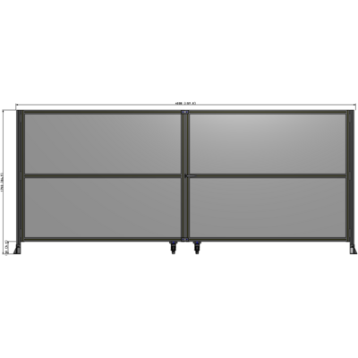 J8-1700-4000-0150-UYPTK GUARDING PANEL 1700MM TALL X 4000MM WIDE 1/4'' POLYCARBONATE