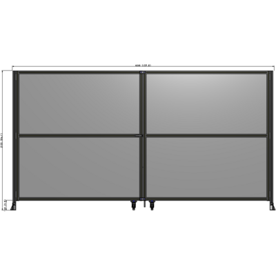 J8-2135-4000-0150-TYPTA GUARDING PANEL 2135MM TALL X 4000MM WIDE 1/4'' POLYCARBONATE