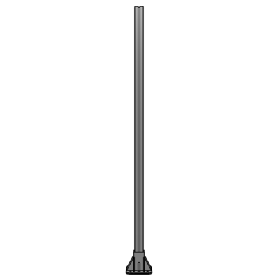 GUARDING POST 45 MM WIDE X 45 MM DEEP X 1400 MM TALL