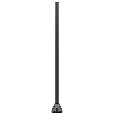 GUARDING POST 45 MM WIDE X 90 MM DEEP X 1400 MM TALL