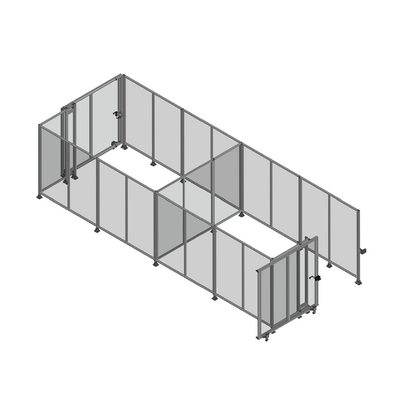 POLYCARB WITH SLIDE DOORS