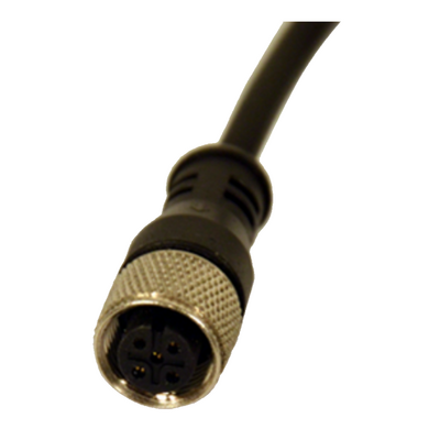REER FEMALE CONNECTOR CABLE, 1M,M12 4-POLE STRAIGHT CONNECTOR(MRFID EC C4 1)