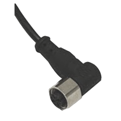 REER FEMALE CONNECTOR CABLE, 5M,M12 5-POLE ANGLED (90&#176;) CONNECTOR(CD95)