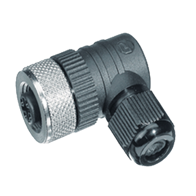 REER FEMALE M12 5-POLE ANGLED (90&#176;) CONNECTOR, PG11 CABLE GLAND(CDM99)