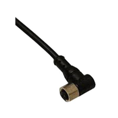 REER FEMALE CONNECTOR CABLE, 5M,M8 3-POLE ANGLED (90&#176;) CONNECTOR(C895)