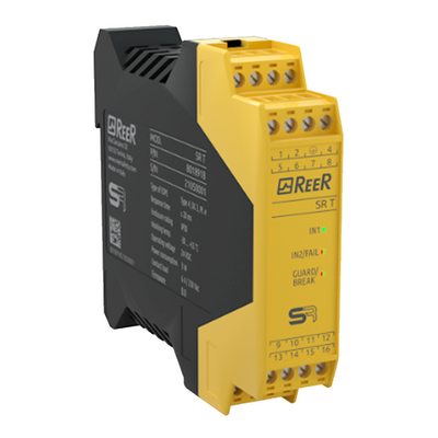 REER SAFETY INTERFACE FOR TWO-HAND CONTROLS, SCREW TERMINAL BLOCKS(SR T)